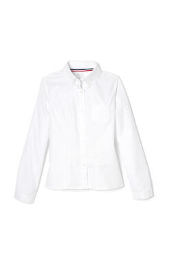 French Toast Girls Short Sleeve Raglan Blouse Button Down Shirt